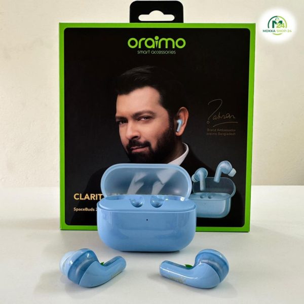 🎧 Oraimo SpaceBuds Z‑625 – Image Alt Text (বাংলা & ইংরেজি) Option 1 (Simple & SEO friendly): “Oraimo SpaceBuds Z‑625 ব্লুটুথ ইয়ারবাডস, ANC, স্পেশিয়াল সাউন্ড ও দীর্ঘ ব্যাটারি লাইফ” Option 2 (Descriptive for e‑commerce): “Oraimo SpaceBuds Z‑625 True Wireless Earbuds with Active Noise Cancellation, Heavy Bass, 4-Mic Call Noise Cancellation, and IPX5 Water Resistance” Option 3 (Short & Catchy for website): “Oraimo SpaceBuds Z‑625 ANC TWS Earbuds – বাজেট ফ্রেন্ডলি ও শক্তিশালী সাউন্ড”