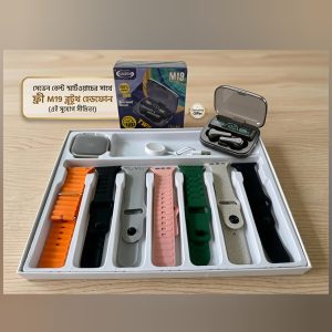 KW77 Max Smartwatch with 7 Straps